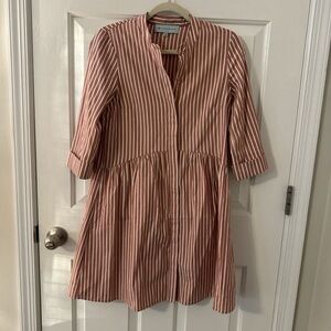 Tuckernuck Women's Mini Dress in Red and White Stripes